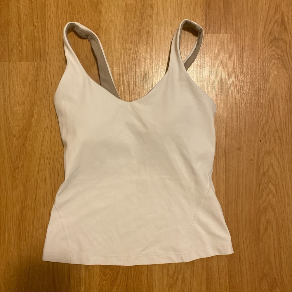 White Lululemon Align Tank Top